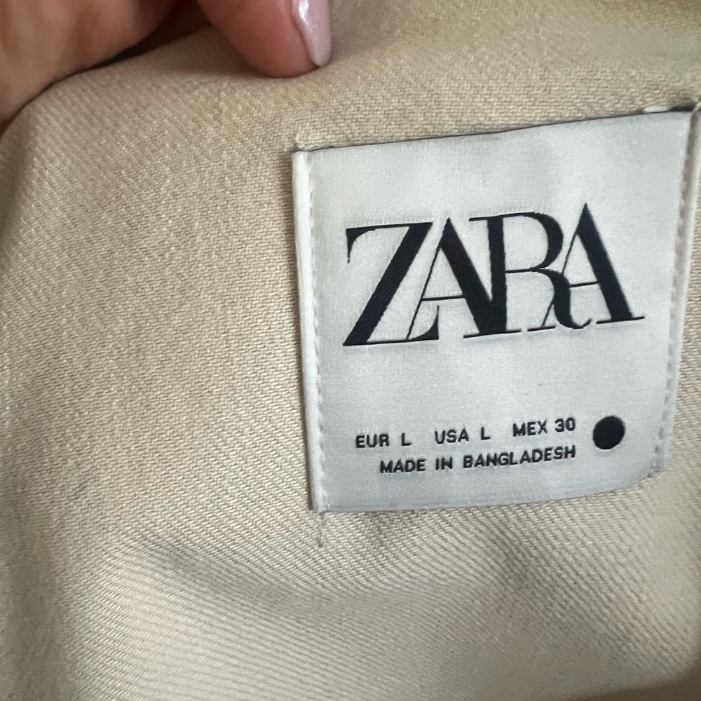 Zara 100% Cotton Barn Jacket - Picture 5 of 5